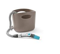 GF Garden Aquapop Tuyau Extensible pour Jardin, 15 Mètres, en Kit prêt à l’Emploi, avec Sac-Conteneur en Plastique, Gris Taupé, metri