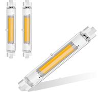 GFDYTG Ampoules LED R7S 118mm Dimmable | 30W Blanc Chaud 3000K Équivalent à Ampoule Halogène 300W,Sans Scintillement,3000LM Éclairage à Faisceau 360°,AC 220-240V,Lot de 2