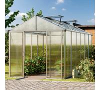GFP Expert 222 x 437 cm Serre de jardin, incl. kit d'accessoires Pro 2 - (GFPV00110)