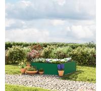 GFP Halfsize 119 x 119 x 39 cm Carré potager surélevé, vert - (GFPV00504)
