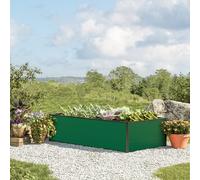 GFP Halfsize 150 x 77 x 39 cm Carré potager surélevé, vert - (GFPV00508)