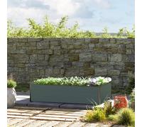 GFP Halfsize 150 x 99 x 39 cm Carré potager surélevé, anthracite - (GFPV00509)
