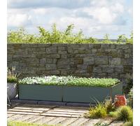 GFP Halfsize 235 x 119 x 39 cm Carré potager surélevé, anthracite - (GFPV00537)