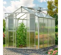 GFP Hobby 179 x 259 cm Serre de jardin, 6 mm panneaux double paroi - (GFPV00835)