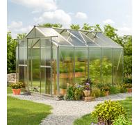 GFP Hobby 259 x 322 cm Serre de jardin, 6 mm panneaux double paroi - (GFPV00074)