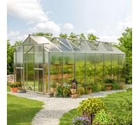 GFP Hobby 259 x 513 cm Serre de jardin, 8 mm panneaux double paroi - (GFPV00095)