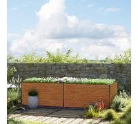 GFP Kingsize 297 x 150 x 77 cm Carré potager surélevé, aspect bois - (GFPV00382)