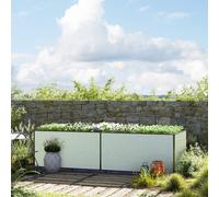 GFP Kingsize 297 x 77 x 77 cm Carré potager surélevé, aluminium eloxé - (GFPV00371)