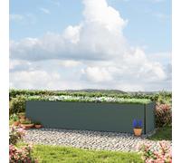 GFP Kingsize 351 x 119 x 77 cm Carré potager surélevé, anthracite - (GFPV00393)