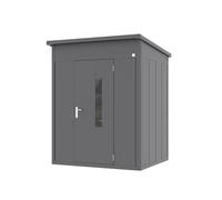 GFP Primeyard Abri de Jardin en métal 180x158x231 cm Armoire de Jardin Anthracite