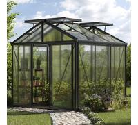 GFP Pro 235 x 235 cm Serre de jardin, revêtement par poudre anthracite - (GFPV00173)