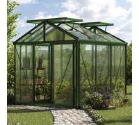 GFP Pro 235 x 235 cm Serre de jardin, revêtement par poudre vert - (GFPV00176)