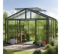 GFP Pro 311 x 235 cm Serre de jardin, revêtement par poudre anthracite - (GFPV00239)