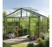 GFP Pro 311 x 311 cm Serre de jardin, aluminium - (GFPV00245)