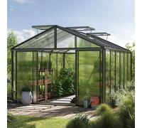 GFP Pro 311 x 460 cm Serre de jardin, revêtement par poudre anthracite - (GFPV00266)