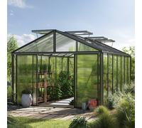 GFP Pro 311 x 534 cm Serre de jardin, revêtement par poudre anthracite - (GFPV00232)