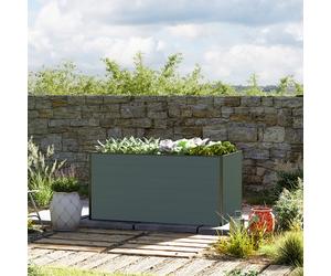 GFP Standard 150 x 77 x 77 cm Carré potager surélevé, anthracite - (GFPV00325)
