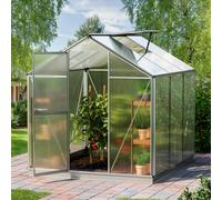 GFP Standard 192 x 192 cm Serre de jardin, 8 mm panneaux double paroi - (GFPV00011)