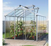 GFP Standard 192 x 317 cm Serre de jardin, 6 mm panneaux double paroi - (GFPV00731)