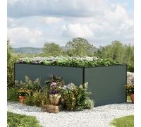 GFP Standard 195 x 119 x 77 cm Carré potager surélevé, anthracite - (GFPV00345)