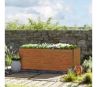 GFP Standard 195 x 99 x 77 cm Carré potager surélevé, aspect bois - (GFPV00344)