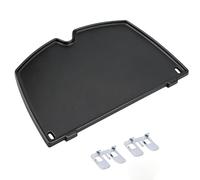 GFTIME 32 X 22CM 6558 Plancha de Cuisson pour Weber Q100, Q120, Q1000, Q1200, Fonte Plaque Gril à Gaz Pièces de Rechange, Paquet 1