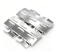 GFTIME 33,5 x 12 cm Couvercle de brûleur pièces de rechange pour Enders San Diego 3, Enders San Diego Evo, Plaque chauffante pour Mr.Gardener Vancouver 3, Distributeur de flammes en acier inoxydable