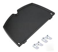 GFTIME 38,9 x 27,5 CM 6559 Fonte Plaque pour Weber Q200 Q220 Q2000 Q2200 Modèles de Gril de la série, Fonte Plancha de Cuisson Gril à Gaz pièces de Rechange