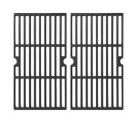 GFTIME 39 x 21,5 cm Grille en Fonte pour ProfiCook PC-GG 1128, PC-GG 1255, Ensemble de Grilles en Fonte de Remplacement (2 pièces) pour Barbecue à Gaz ProfiCook