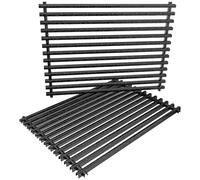 GFTIME 44 X 30CM 7525 Grille de Cuisson pour Weber Spirit I & II 300 Series E-310, E-320, S-310, S-320, Spirit 700/900, Porcelaine émaillée Barbecue Gril Gaz pièce Rechange 7525 7527 7638 7639