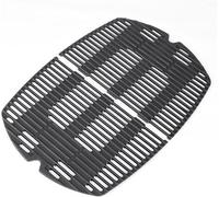 GFTIME 45.2 x 32cm Grille Cuisson 7646 pour modèles de Gril Weber Q300 Q320 Q3000 Q3200, Pièces de Rechange pour Gril à Gaz en Fonte Grill Grid pour Série Weber Q300, 586002 57060001 404341
