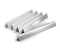 GFTIME 57,2CM 7537 Flavorizer Bar pour Weber Spirit 300 Series E310 E320 S310 S320, pièces de rechange pour gril à gaz en acier inoxydable pour Weber Genesis Sliver B&C (avec boutons latéraux)
