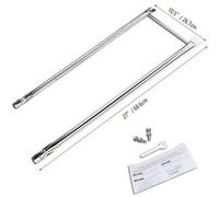 GFTIME 68,58 CM Remplacement du Tube de brûleur pour Weber Spirit S-200,S-210,E-200,E-210, Spirit 500 avec Commande latérale, 27Kit de Tube de brûleur pour Gril à gaz en Acier Inoxydable Weber 7507 G