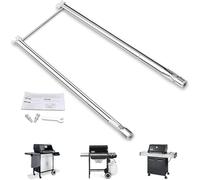 GFTIME 68,6CM 7507 Tube de Brûleur Accessoires pour Weber Spirit S-200, S-210, E-200, E-210 avec boutons de brûleur latéral, Acier Inoxydable Brûleur pour Weber Spirit 500 Gaz Gril