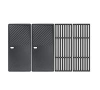 GFTIME 7785 & 7883 43 cm Grille en Fonte et Plaque D'interrupteur pour Enders Boston Black 4 IK Turbo Gaz Barbecue Grill