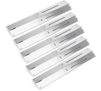 GFTIME 92381 Pièces de Rechange de Plaque de diffuseur de Chaleur Universelle réglable de 30 à 53cm pour Landmann, Taino, Brinkmann, Charbroil, Uniflame, ProfiCook, Outback, Campingaz (Paquet de 5)
