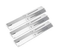 GFTIME 92381 Pièces de Rechange de Plaque de diffuseur de Chaleur Universelle réglable de 30 à 53cm pour Landmann, Taino, Brinkmann, Charbroil, Uniflame, ProfiCook, Outback, Campingaz (Paquet de 3)