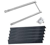 GFTIME Brûleur & Flavorizer Barres Pièces Détachées pour Weber Spirit 200 E/S210 500 Genesis Silver A Grill(avec Boutons Latérale), Brûleur & Diffuseur Chaleur Accessoire 7507 7535 7534