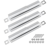 GFTIME Croisé Tube 12,7 à 24,13CM Tube réglable pour Nexgrill 720-0830h, Char-Broil 463241113, 463449914, Kit de brûleur acier inoxydable Pièce de rechange pour barbecue à gaz pour la plupart des gril