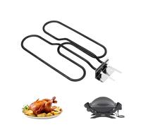 GFTIME Élément Chauffant de Rechange pour Barbecue électrique Q140 Q1400, Compatible avec Weber 66631, 80342, 80343, 65620, élément Chauffant 2200 W, Acier Inoxydable, Spirale chauffante 230 V