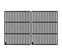 GFTIME Grille de Cuisson en Fonte 45x35cm pour Rösle Videro G4-S, Lot de 2 Grilles Robustes avec Excellente Rétention de Chaleur, Idéal comme Pièces de Rechange