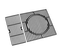 GFTIME Grille de cuisson en fonte Switch Grid - 43 x 42 cm - Pour Enders Boston 3, Enders Monroe Pro 3, Charbroil, Barbecook Siesta 310, Barbecook Manua 2, Landmann Triton 3 & 4, Grille de cuisson en