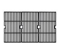 GFTIME Grille de gril en fonte 43 x 24cm pour Charbroil 463420508, 463420509, 463420511, 463436213, 463436214, 463436215, 463440109, 463441312, 463441514, 4 3461613 Grills à gaz, 3 pièces