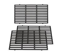 GFTIME Grilles en fonte 47,5 x 85 cm pour Weber Genesis II 400 Serie, Genesis II LX 400, Genesis ll/LX S410 E410 S415 E415 S435 E435 E440 S440 Pièces de rechange pour barbecue Weber 6600 89 x 66 cm