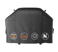 GFTIME Housse de Barbecue 147 x 63 x 113 cm, Compatible avec Weber 7130, Genesis II LX 300 Series E310, S310, E330, EP-330, Char Broil, Landmann, Brinkmann - Housse BBQ Résistante pour Weber 7134