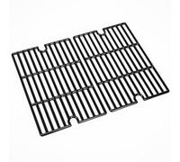 GFTIME Lot de 2 grilles de barbecue en fonte émaillée pour barbecue au gaz et au charbon de bois, 42 x 55 cm, en fonte de rechange pour Tepro Toronto, Taino Hero XL, Aktiva Angular, EL Fuego Montréal