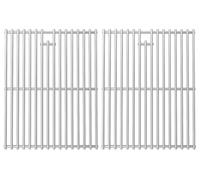 GFTIME Lot de 2 grilles de cuisson de rechange en acier inoxydable massif pour Landmann Triton, Enders Boston/Monroe PRO 4, Broil King Baron/Crown, Napoléon LEX 485, 7 mm