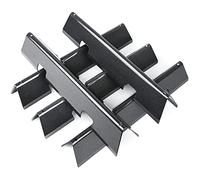 GFTIME Weber 7636 Lot de 5 barres de flavorizer 38,9 cm pour Weber Spirit I & II E-310 320 330 (avec boutons de brûleur avant), Spirit E310 S310 E320 S320 E330 S330