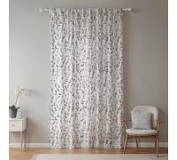 ggaimwf Rideaux de Feuilles Chambre à Coucher Feuilles Rideaux sur Le thème de la Nature Style Maison de Campagne Rideau pour Le Salon Balcon fenêtre Porte Séparateur de pièce 107x160cm 1 Panneau