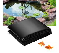 Gguwug bache epdm 2x12.5m Liner Bassin Bâche D'étang, Couche Robuste Noir Bâche D'étang Étang à Poissons, Housse d'étang, Cascades d'eau, Baies pour l'aménagement paysager